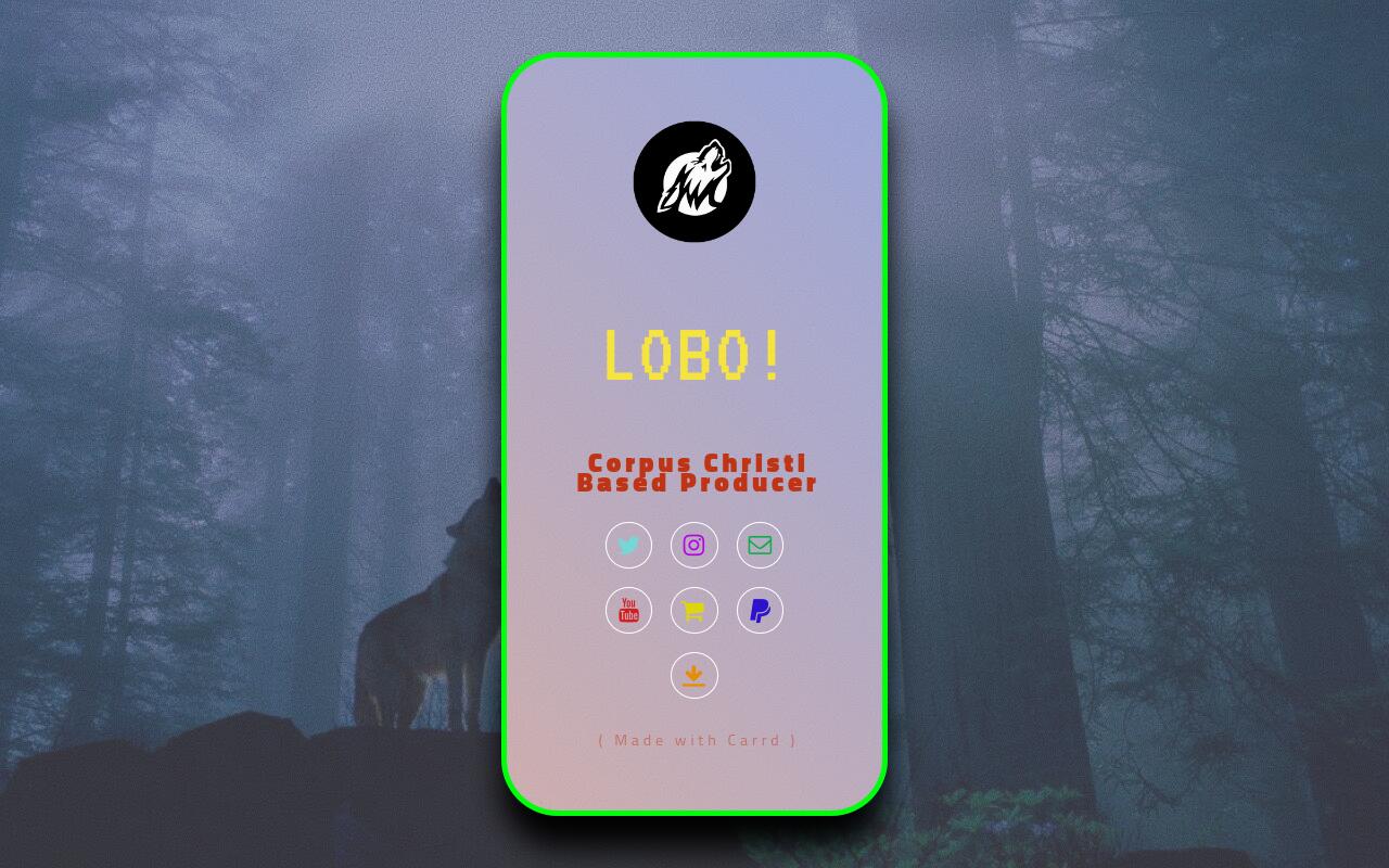 Carrd profile picture for @lobo